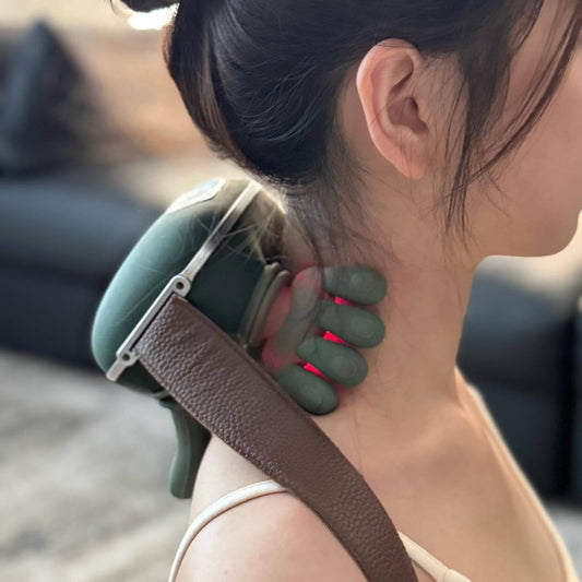 Portable Neck Shoulder Massager with Heat Therapy