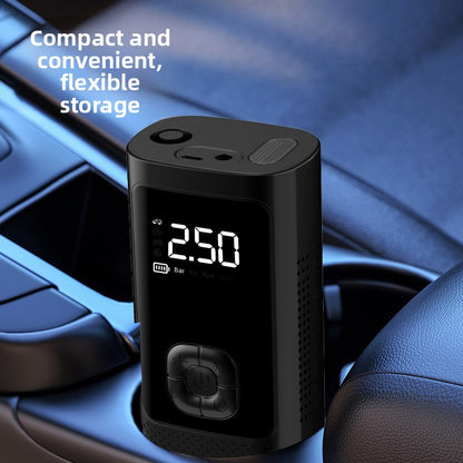 Portable Cordless Tire Inflator with Digital Display